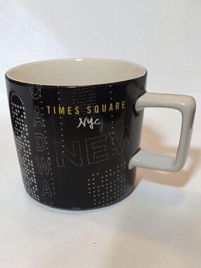Starbucks Times Square NYC 14oz Ceramic Mug NWT • 2018 •